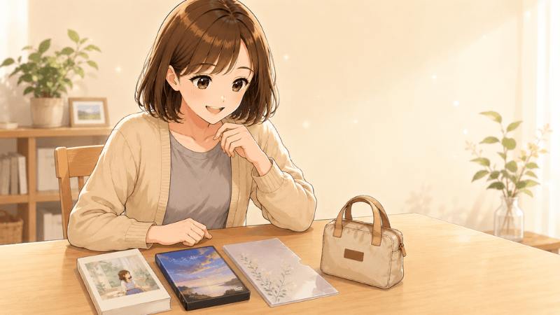 メルカリで実際に300円で売れた物のイメージ(文庫本・DVD・クリアファイルなど)